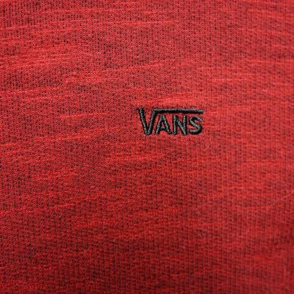 Men's Red Vans Hoodie Shirt, Size Medium - Picture 3 of 9